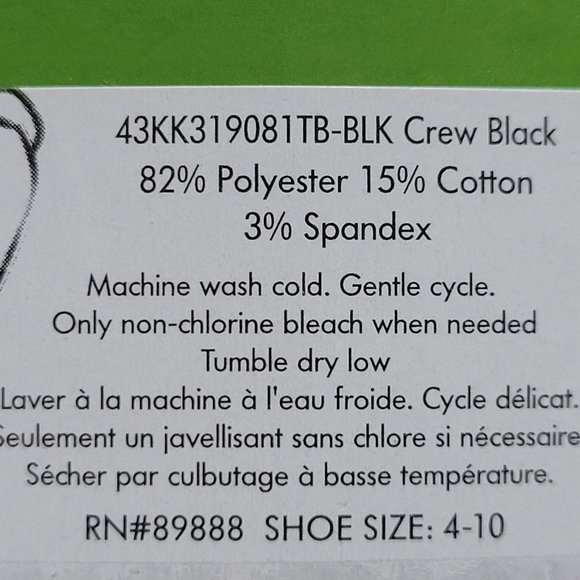 NWT♠️KATE SPADE♠️"Hello" Designer Crew Socks 3 Pairs New York - Picture 11 of 16